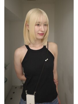 ソル バロール 表参道(SOL .valor) ネビージュ[表参道駅/青山/ケアブリーチ/ダブルカラー]