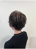 大人ショート パーマ