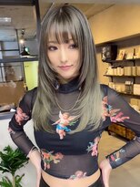 サニー 渋谷(SUNNY)&nbsp;レイヤーカット、バレイヤージュ、ハイライト、グレージュ