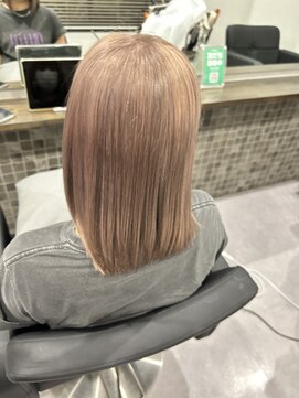 アビー(A.B.I) ピンク香るミルクティーベージュ