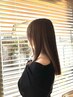 グレージュカラー''透明感と肌映え"カラー＋カット￥12500