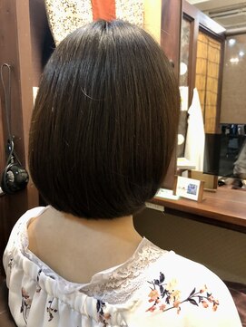 睡蓮 平井店 5歳若返る、しっとりやわらかケアストレート[髪質改善/縮毛矯正]