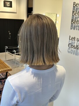 コスアンドコウ 横浜山下(Cos&Co.) Guest look 【ショート/ボブ/ベージュ】