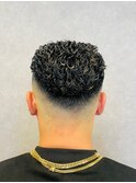 20代30代40代メンズ刈り上げ極道パーマ宮城リョー 夕風パーマ