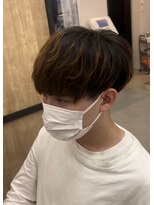 エッジ(EDGE) 大分メンズナチュラルストレートルーズパーマ刈り上げマッシュ