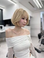アマトウキョウ 表参道(AMA TOKYO)&nbsp;韓国風ボブStyle 韓国ヘア/韓国スタイル