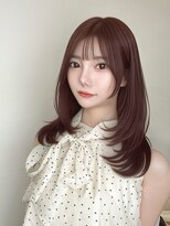 ルージュシー 堀江(RU10C) ウルフカットショートカットレイヤーカットセミロング