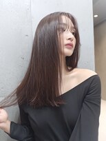 ヘア アトリエ ヴィヴァーチェ(hair atelier Vivace) アンブレラカラーショートボブラベンダーグレージュハイライト