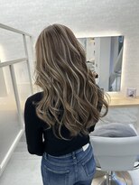 ユアーズヘア 東新宿店(youres hair) 9. 【目立ちすぎたハイライトを修正】ナチュラル美髪へ