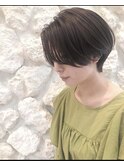 Moana西葛西#ハンサムショート#ショートボブ#センターパート