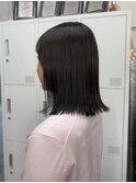 オリーブグレー 髪質改善