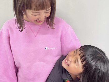 シンプル(Simple)の写真/親子で一緒にカットも可能◎1度の来店でまとめて綺麗になれるので忙しいママやパパもお洒落に♪