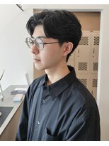 アンフェインド02(UNFEIGNED 02)&nbsp;リバースセンターパート/ニュアンスパーマ/ダウンバング/伏見
