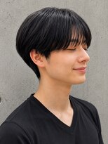 トゥルートラスト オムオム 甲府和戸(True Trust HOMME HOMME) メンズ 韓国風マッシュ×黒髪×シースルーバング