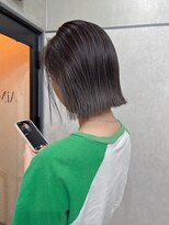 ジゼル 梅田(GiseL)&nbsp;切りっぱなしボブ×グレージュ