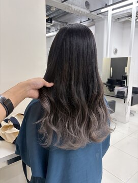 アライブ ハラジュク(ALIVE harajuku) ブリーチインナーバレイヤージュグラデーションカラー夕貴
