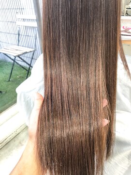 アンフィフォープルコ(AnFye for prco) 【AnFye for prco】艶髪サラストレート × ベージュカラー