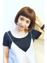 ネオリーブアイム 横浜西口店(Neolive aim)&nbsp;大人かわいいストカールのワンレンボブ♪