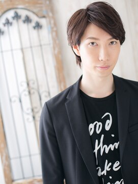 グルーミングサロン バーバー キャッスル 北浦和西口(Grooming salon Barber Castle) 暖色系カラーなフェードビジカジロングウルフJ