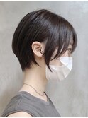 大人美人ショート/ショートヘア/イルミナカラー/くすみ[調布]