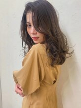 【actorの透明感カラーの秘密】明るすぎず暗すぎず、でもつや感キープ［カット+コラーゲンカラー+Tr￥7980］