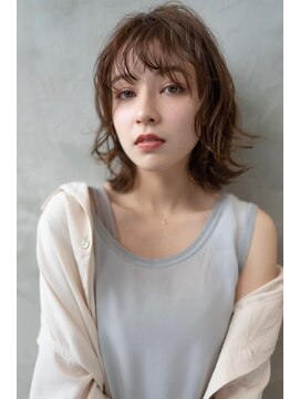 オースティン 錦糸町(AUSTIN) AUSTIN☆大人かわいい前髪セシルカットココアブラウンネオウルフ