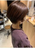 美人ショートボブ_海浜幕張