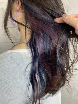 プライズ アイリス 池袋東口店(prize Iris) ブルーパープルインナー10代20代11000円