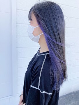 スイ(sui) バイオレット☆インナーカラー*