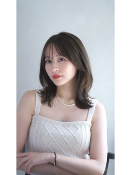 ガーデン ジングウマエ(GARDEN jingumae) 柔らかミディアム/ローレイヤー/大人ガーリー/ダークアッシュ