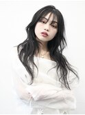 #大人ガーリー#ダークアッシュ#ミディアムレイヤーカット