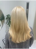 ハイトーンカラー＊抜きっぱなしブロンド【ZinaCENTRAL】