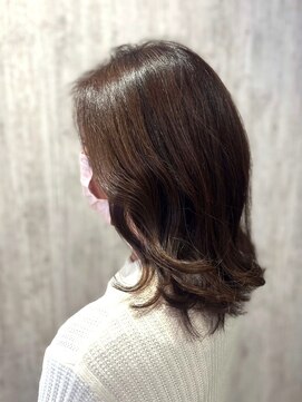 テトテ 門戸厄神店(tetote) 【tetote村山サロンスタイル】顔回りレイヤー／抜け感ヘア