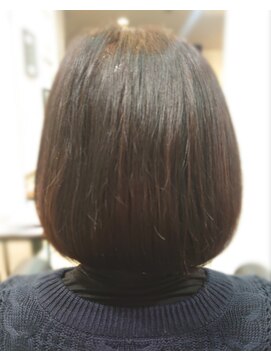 ムーヘアー MOU HAIR ミディアムボブ☆