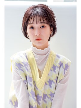 フィガロ ミーナ 東生駒店(FIGARO MINA) 似合わせカット×耳かけくびれショート