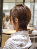 【ボブに飽きたら】大人のネオウルフ×グレージュ #川口#蕨