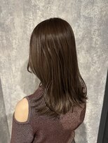  ジーナ 大阪茨木(Zina)&nbsp;くびれカット×艶感たっぷりモカブラウン