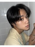 センターパート/ハンサムショート