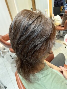 リベア トウキョウ 東大島店(Rever Tokyo) メンズウルフ／かきあげ［東大島／東大島駅］