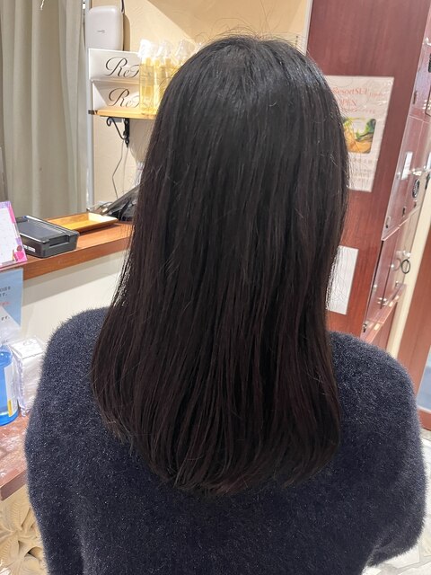 ロングヘアスタイル