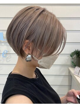 ノアエクレ 銀座(noah ecle) 『noah ecle西岡』ミルクティーブラウン◎髪質改善さらさらボブ