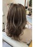 カット+ハイライト+透明感フルカラー+トリートメント　￥18,810