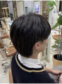 メンズヘア/ショートヘア/刈り上げなしヘア