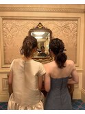 パーティ結婚式褒められる♪三つ編みヘアアレンジ