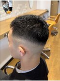 バズカット×スキンフェード