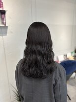 カレンアンドエクラート 大宮(KAREN&ECLART) ホワ毛解消☆くっきりルーズなウェーブパーマ☆佐藤光