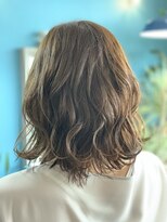 ナイン ヘア デザイン(9 hair design)&nbsp;ミディアムブラウンカラー