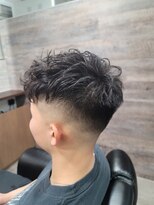 ロワジール 松戸店(Loisirs)&nbsp;スキンフェード×ニュアンスパーマ