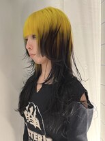 ローエ バイ デコ(Rohe by DECO)&nbsp;【廣川】イエローカラー/ルーツカラー/ロングウルフ