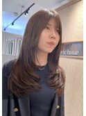 ロングレイヤースタイルをシンプルに　archive垂水